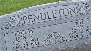 Leah L Pratt Pendleton