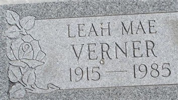 Leah Mae Verner Leah Mae Verner