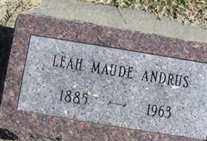 Leah Maude Andrus