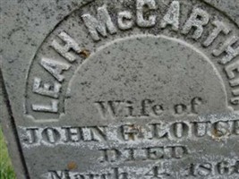 Leah McCarther Loucks