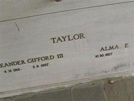 Dr Leander Gifford Taylor, III