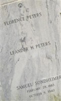 Leander H Peters Leander H Peters