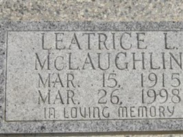 Leatrice L. Hunter McLaughlin Leatrice L. Hunter McLaughlin