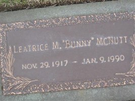 Leatrice M. "Bunny" McNutt