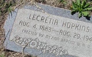 Lecretia Hopkins Lecretia Hopkins