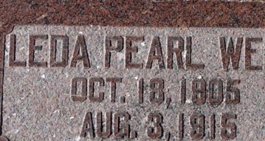 Leda Pearl Webb Leda Pearl Webb