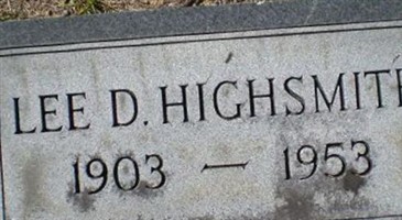 Lee D. Highsmith Lee D. Highsmith