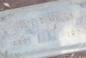 Lee E Weathers