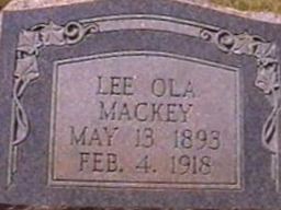 Lee Ola Mackey