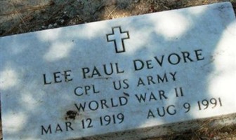 Lee P. De Vore Lee P. De Vore