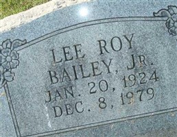 Lee Roy Bailey, Jr