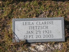 Leila Clarine Sowell Tietzsch