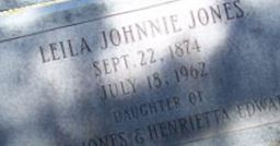 Leila Johnnie Jones