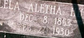 Lela Aletha Hull Dugger