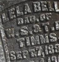 Lela Bell Timms Lela Bell Timms