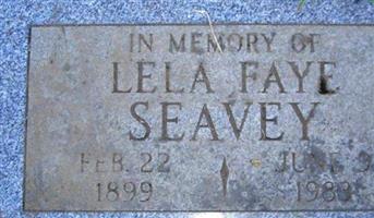Lela Faye Hennis Seavey