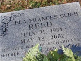 Lela Frances Sligh Reed Lela Frances Sligh Reed