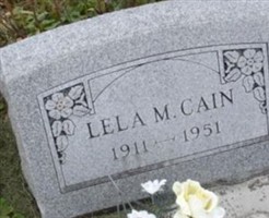 Lela M Cain