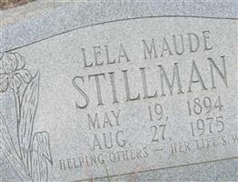 Lela Maude Stillman