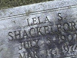 Lela S. Shackelford Lela S. Shackelford