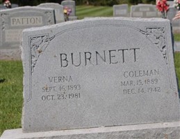 Lela Verna Trantham Burnett Lela Verna Trantham Burnett