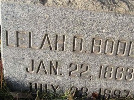 Lelah D. Bodley Lelah D. Bodley
