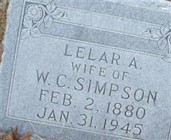 Lelar A. "Lela" Lewis Simpson