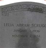 Lelia Abram Scruggs Lelia Abram Scruggs