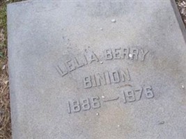 Lelia Berry Binion Lelia Berry Binion