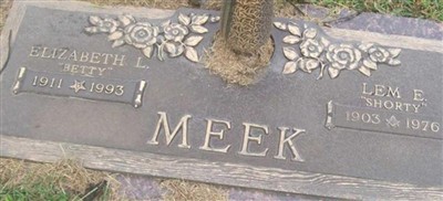 Lem E. Meek Lem E. Meek