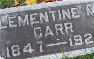 Lementine M Danner Carr Lementine M Danner Carr