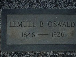 Lemuel B Oswald
