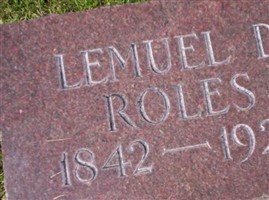 Lemuel Dewight Roles Lemuel Dewight Roles