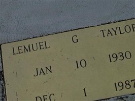 Lemuel G Taylor