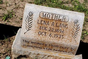 Lena A. Lang Lena A. Lang