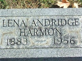 Lena Andridge Harmon Lena Andridge Harmon