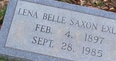 Lena Belle Saxon Exley