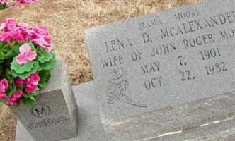 Lena D McAlexander Moore