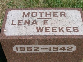 Lena E Weekes Lena E Weekes