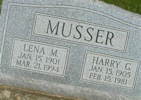 Lena M Glick Musser Lena M Glick Musser