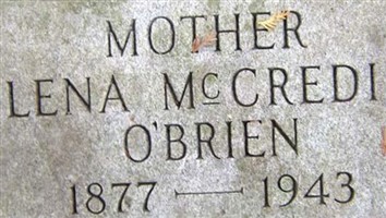 Lena Mc Credie O Brien