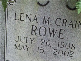 Lena Mina Crain Rowe