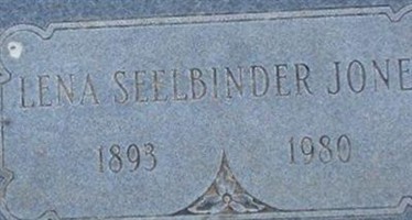 Lena Seelbinder Jones