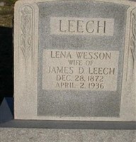 Lena Wesson Leech Lena Wesson Leech