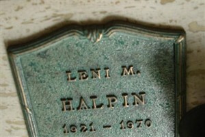 Leni Marie Halpin Leni Marie Halpin