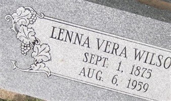 Lenna Vera Wilson