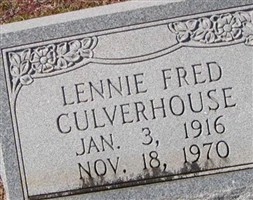 Lennie Fred Culverhouse
