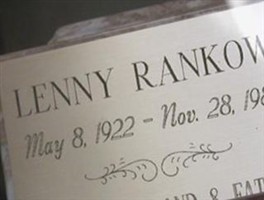 Lenny Rankow Lenny Rankow