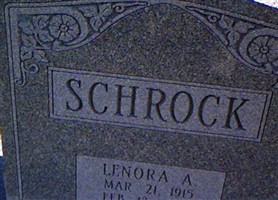 Lenora A. Schrock Lenora A. Schrock