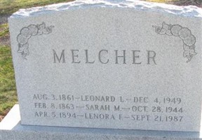 Lenora F Melcher Lenora F Melcher
